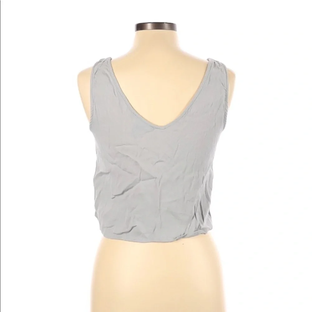 Forever 21 Lace up Tank Crop Top - Picture 2 of 5